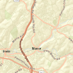 Irwin Street Map