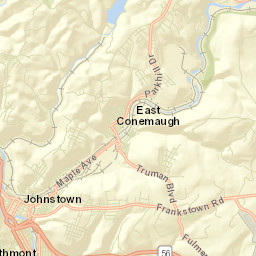 Johnstown Street Map