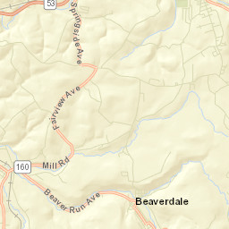 Beaverdale Street Map