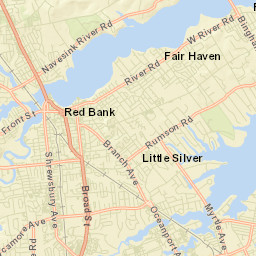 Shrewsbury Street Map