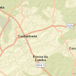 Cantanhede Street Map