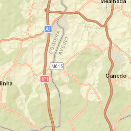 Mealhada Street Map