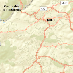 Tábua Street Map