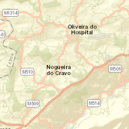 Oliveira do Hospital Street Map