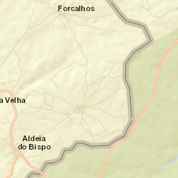 Aldeia do Bispo Street Map