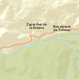 Zapardiel de la Ribera Street Map