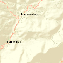 Navarrevisca Street Map