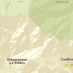 Casillas Street Map