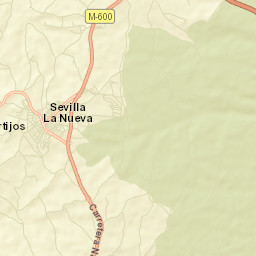 Sevilla La Nueva Street Map