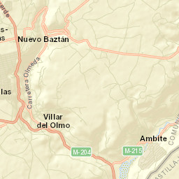 Villar del Olmo Street Map