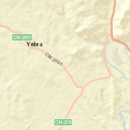 Yebra Street Map