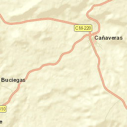 Cañaveras Street Map