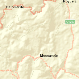 Royuela Street Map