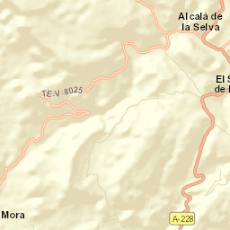 Alcalá de la Selva Street Map