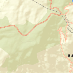 Bolotana Street Map