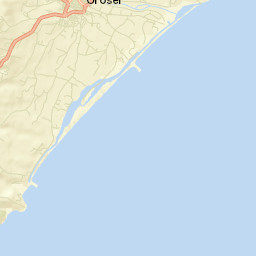 Orosei Street Map
