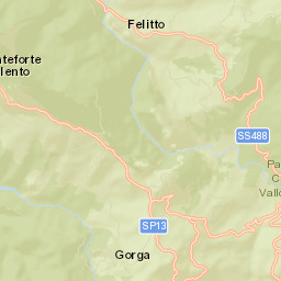 Magliano Vetere Street Map