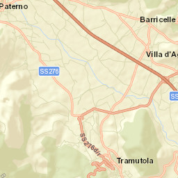 Tramutola Street Map