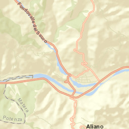 Aliano Street Map