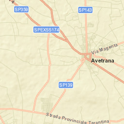 Avetrana Street Map