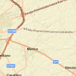 Merine Street Map