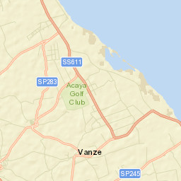 Strudà Street Map