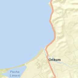 Orikum Street Map