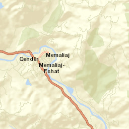 Memaliaj Street Map