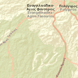 Polýgyros Street Map