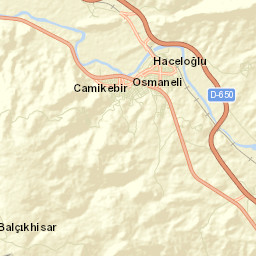 Osmaneli Street Map