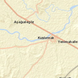 Kızılırmak Street Map