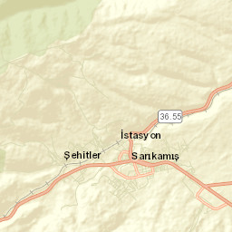 Sarıkamış Street Map