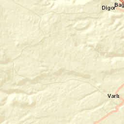 Digor İlçesi Street Map