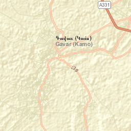 Gandzak Street Map