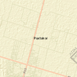 Paxtakor Street Map