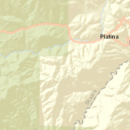 Platina California Street Map