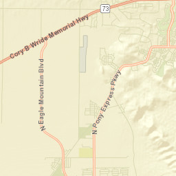 Pony Express Parkway, Eagle Mountain, UT Street Map
