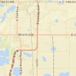 2275-2799 SW 18th St Loveland CO Street Map