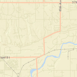 Elm Colorado Street Map