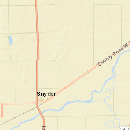 Snyder Colorado Street Map