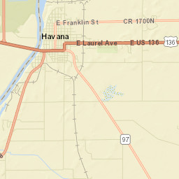 Highway 97, Havana, IL 62644, USA Street Map