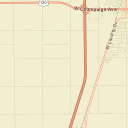 Rantoul Street Map