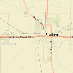 Frankfort Street Map