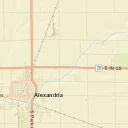 Alexandria Street Map