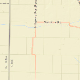 Cosmos Ohio Street Map