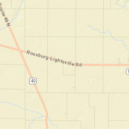 Rose Hill Ohio Street Map