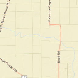 Frenchtown Ohio Street Map