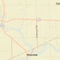 Oran Ohio Street Map