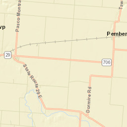 Pemberton Ohio Street Map