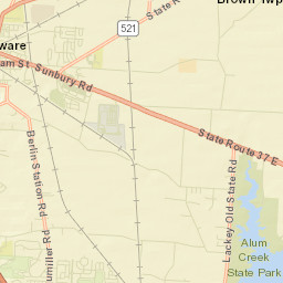 West Berlin Ohio Street Map